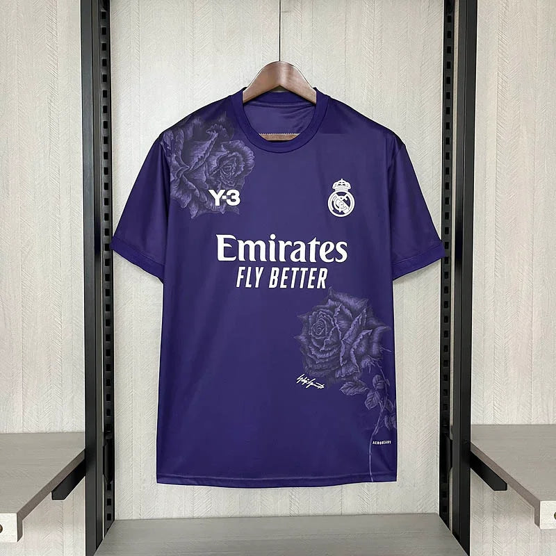 2024/2025 Real Madrid Y-3 Special Edition Purple Football Shirt
