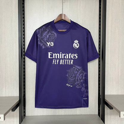 2024/2025 Real Madrid Y-3 Special Edition Purple Football Shirt