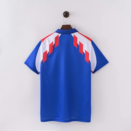 1990 Retro France Home Football Shirt
