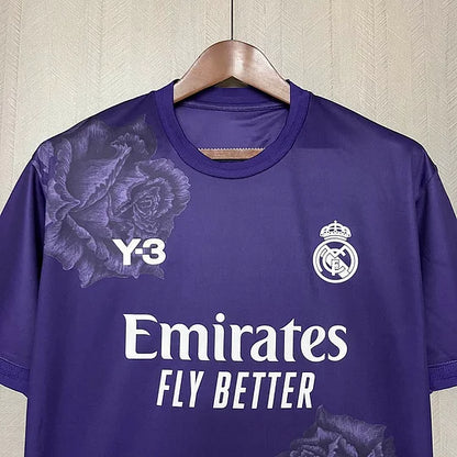 2024/2025 Real Madrid Y-3 Special Edition Purple Football Shirt