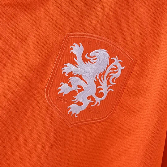 2014 Retro Netherlands National Team Home Football Shirt