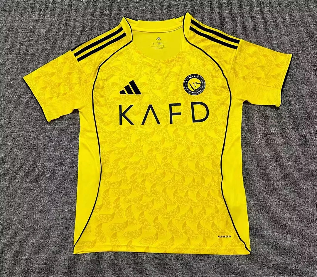 2025/2026 Al-Nassr Home Football Shirt