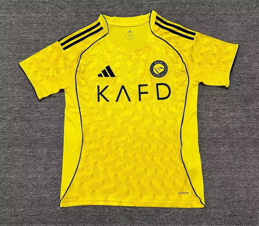 2025/2026 Al-Nassr Home Football Shirt
