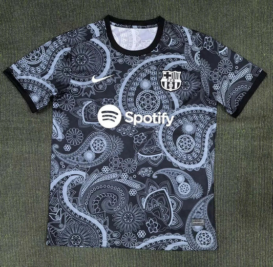 2024/2025 Barcelona Training Wear black Football Shirt