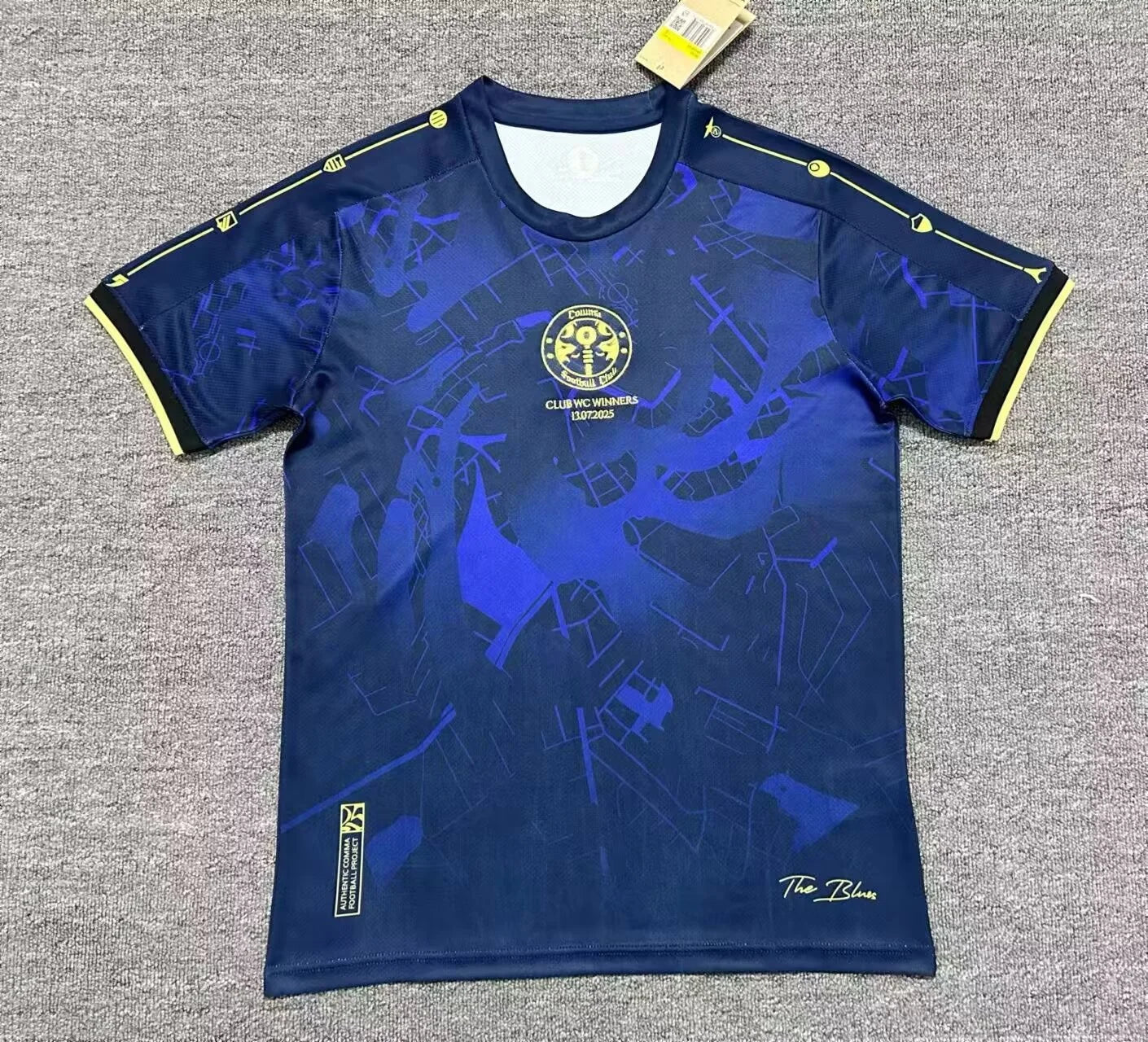 2025 Chelsea Club World Cup Champion Edition Blue Football Shirt