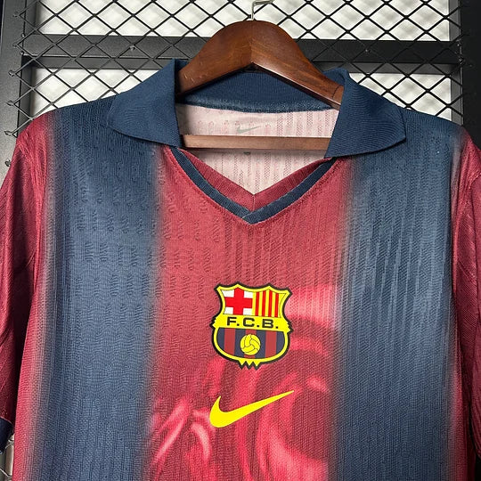 2025/2026 Barcelona Travis Scott Joint Edition Polo Shirt Football Shirt