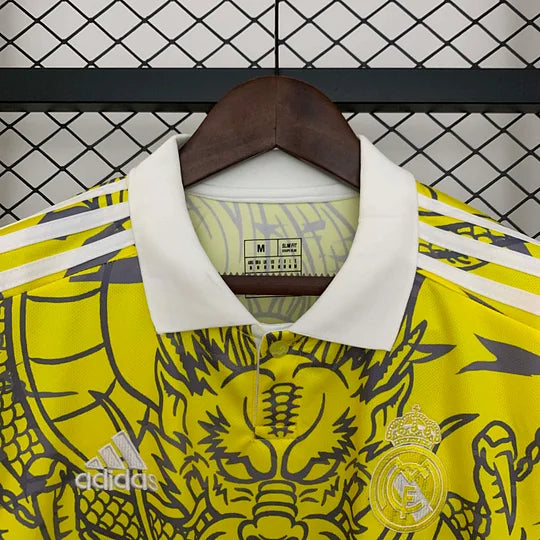 2025/2026 Real Madrid Special Edition Yellow Football Shirt