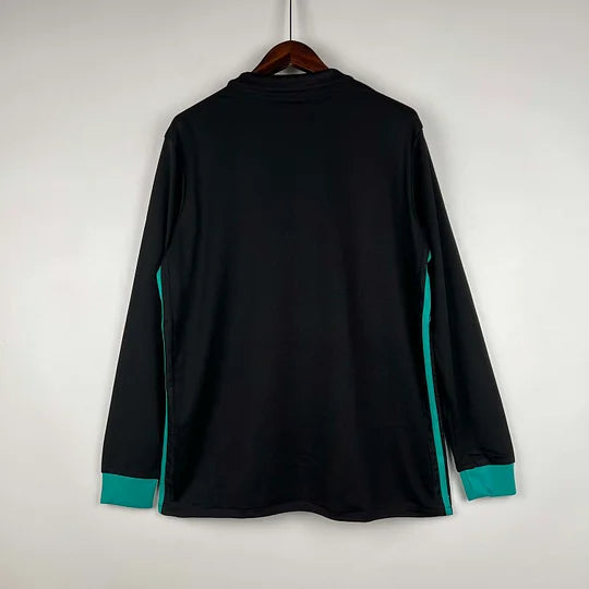 2017/2018 Retro Long Sleeve Real Madrid Away Football Shirt