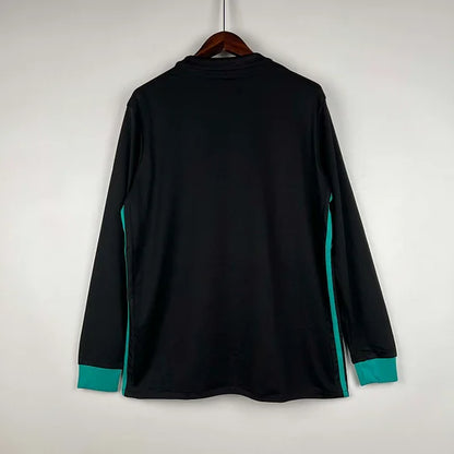 2017/2018 Retro Long Sleeve Real Madrid Away Football Shirt