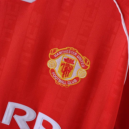 1988/1990 Retro Manchester United Home Football Shirt