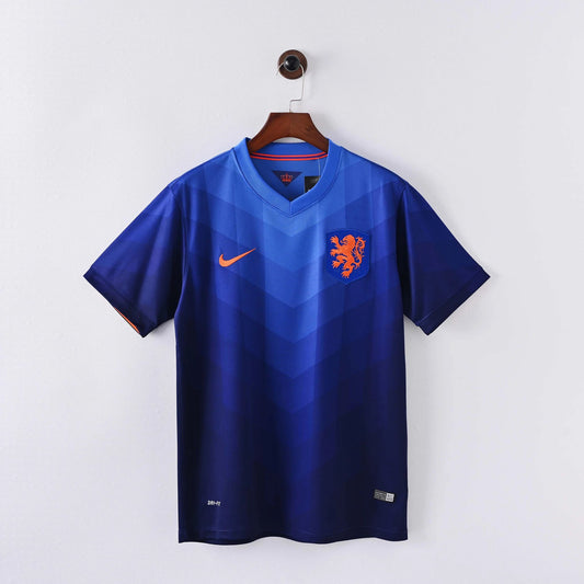 2014 Retro Netherlands National Team Away Football Shirt