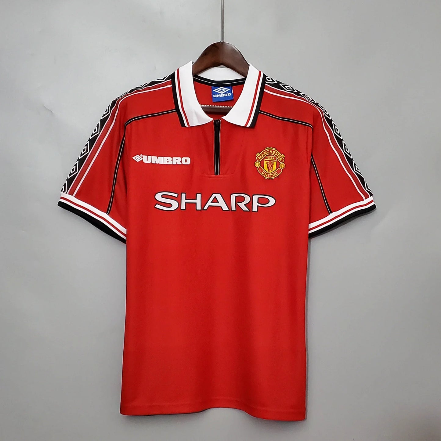 1998/1999 Retro Manchester United Home Football Shirt