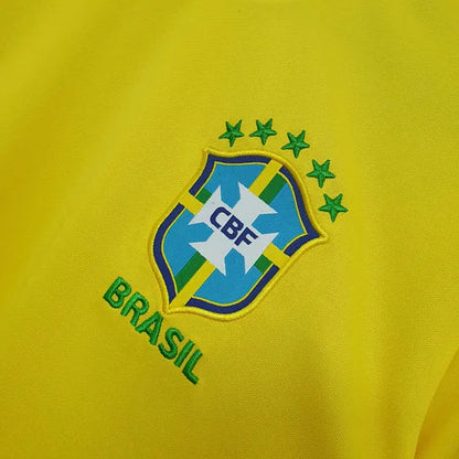 2020 Retro Brazil Home Football Shirt