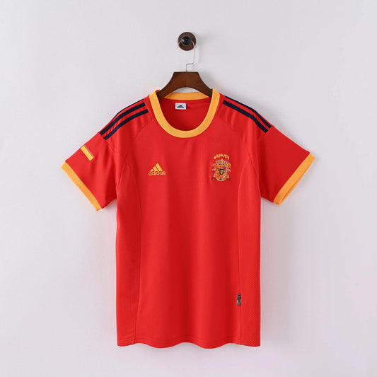 2002 Retro Spain Home Football Shirt