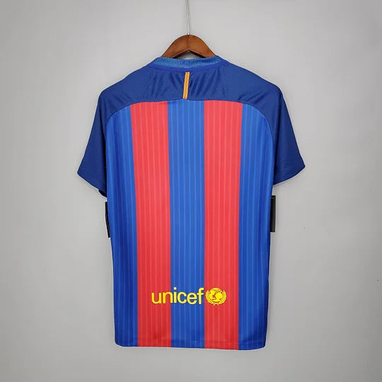 2016/2017 Retro Barcelona Football Shirt Home