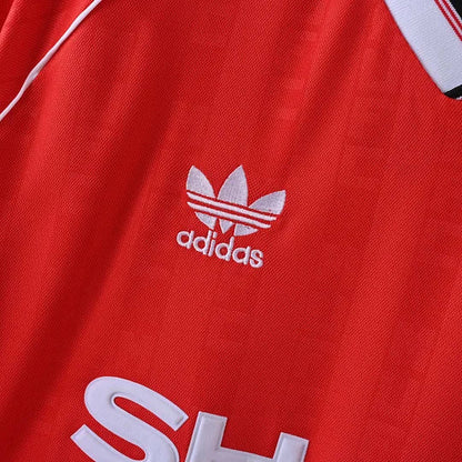 1988/1990 Retro Manchester United Home Football Shirt