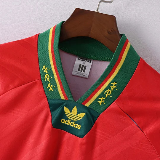 1992 Retro Portugal Home Football Shirt