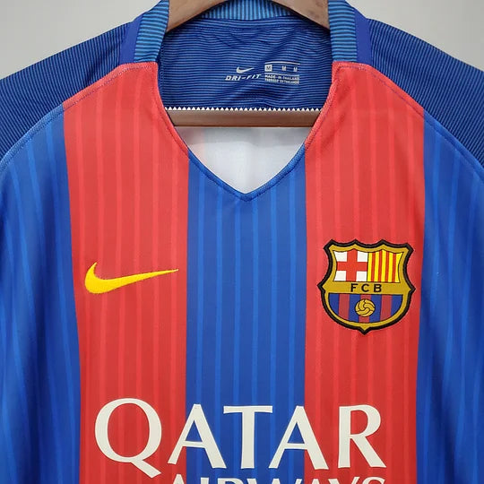 2016/2017 Retro Barcelona Football Shirt Home