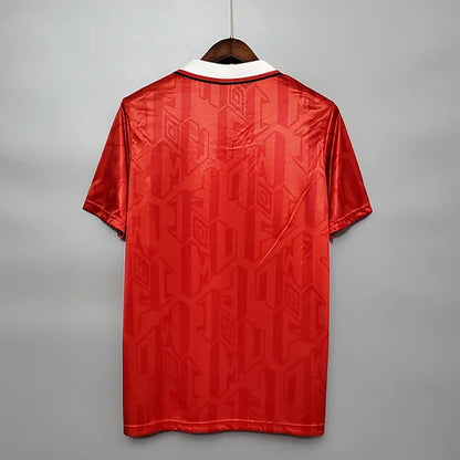 1992/1994 Retro Manchester United Home Football Shirt