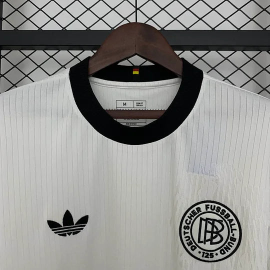 2025 Germany 125th Anniversary Edition Home White Football Shirt