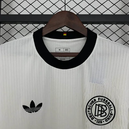 2025 Germany 125th Anniversary Edition Home White Football Shirt
