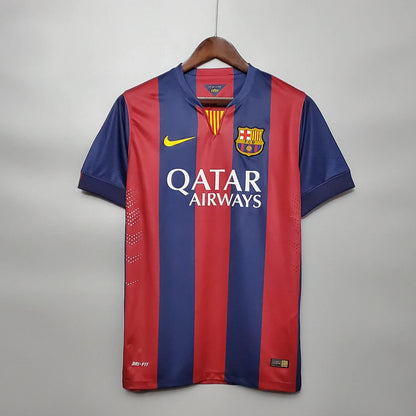 2014/2015 Retro Barcelona Football Shirt Home