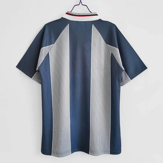 1996 Retro England Away Soccer Jersey