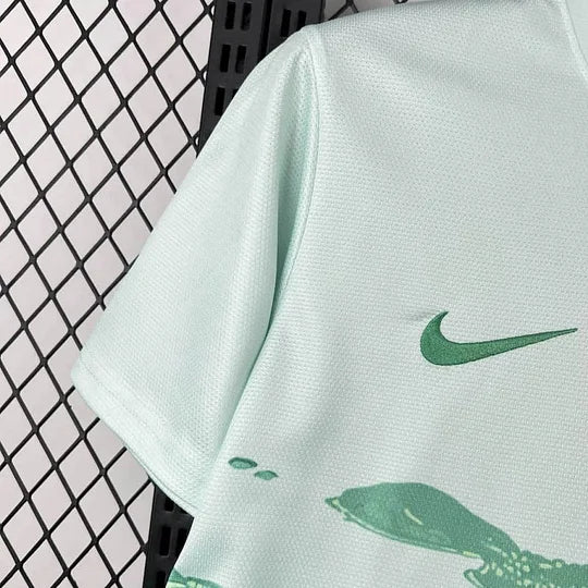 2025 Brazil Jesus Special Edition Light Green Soccer Jersey
