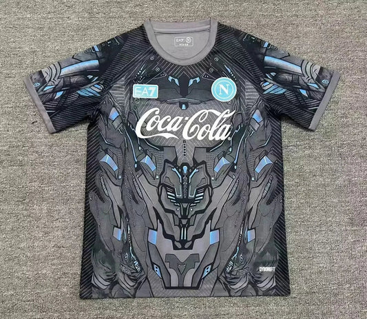 2025/2026 Napoli Training Suit Black Soccer Jersey