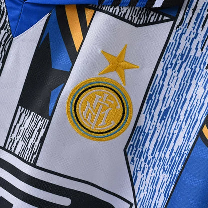 1995/1996 Retro Internazionale Milan Away Football Jersey
