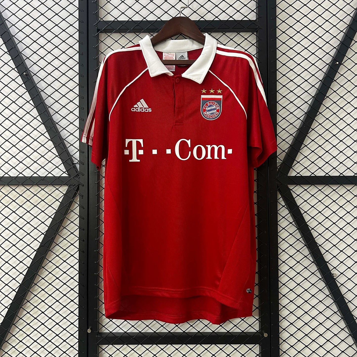 2003/2004 Retro Bayern Munich Home Football Jersey