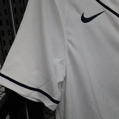 2025/2026 Psg Paris Saint-Germain Baseball Uniform White Football Shirt