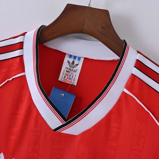1988/1990 Retro Manchester United Home Football Shirt