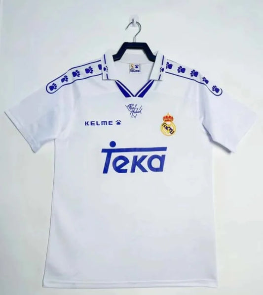 1994/1996 Retro Real Madrid Home Football Shirt