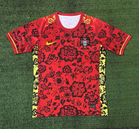 2024 Portugal Special Edition Red Football Shirt
