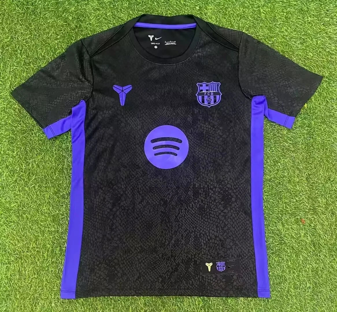 2025/2026 Barcelona Kobe Bryant Collaboration Black Football Shirt