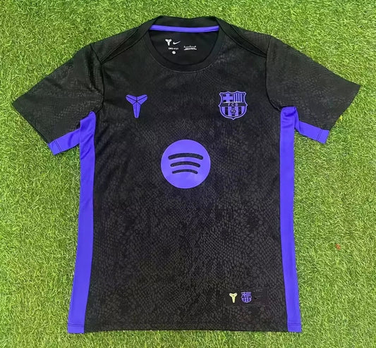 2025/2026 Barcelona Kobe Bryant Collaboration Black Football Shirt