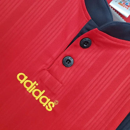 1996 Retro Spain Home Football Shirt