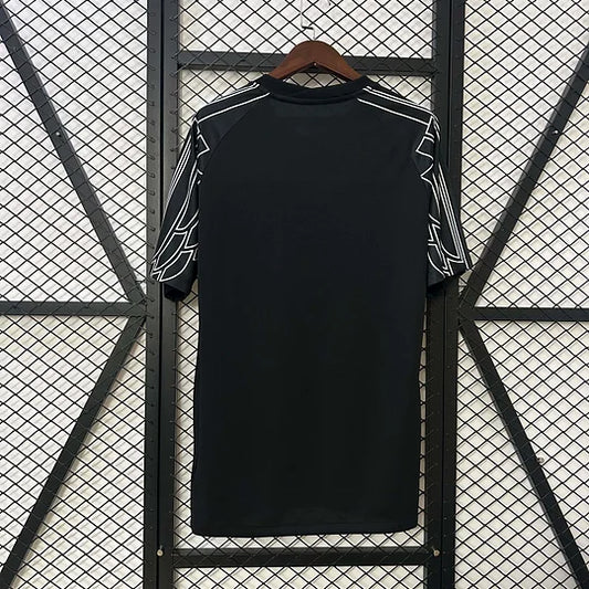 2024/2025 Psg Paris Saint-Germain Fourth Away Black Football Shirt
