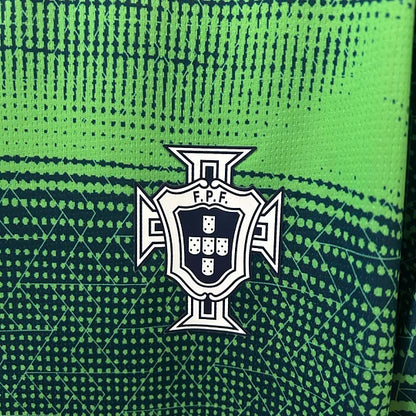 2025 Portugal Training Wear Green Football Shirt