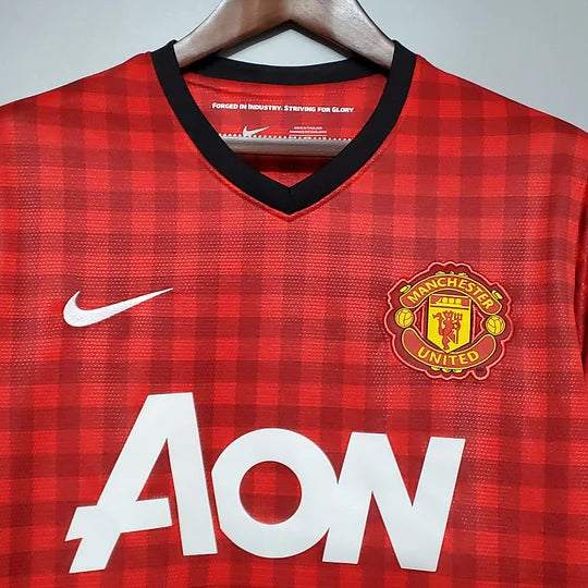 2012/2013 Retro Manchester United Home Football Shirt