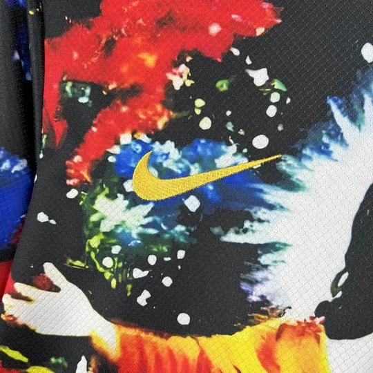 2024 Brazil Jesus Special Edition Colorful Football Shirt