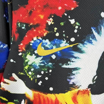 2024 Brazil Jesus Special Edition Colorful Football Shirt