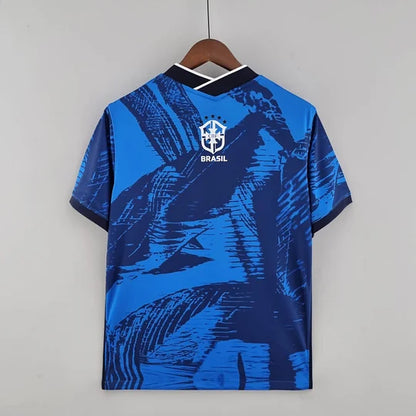 2022 Brazil Classic Blue Soccer Jersey