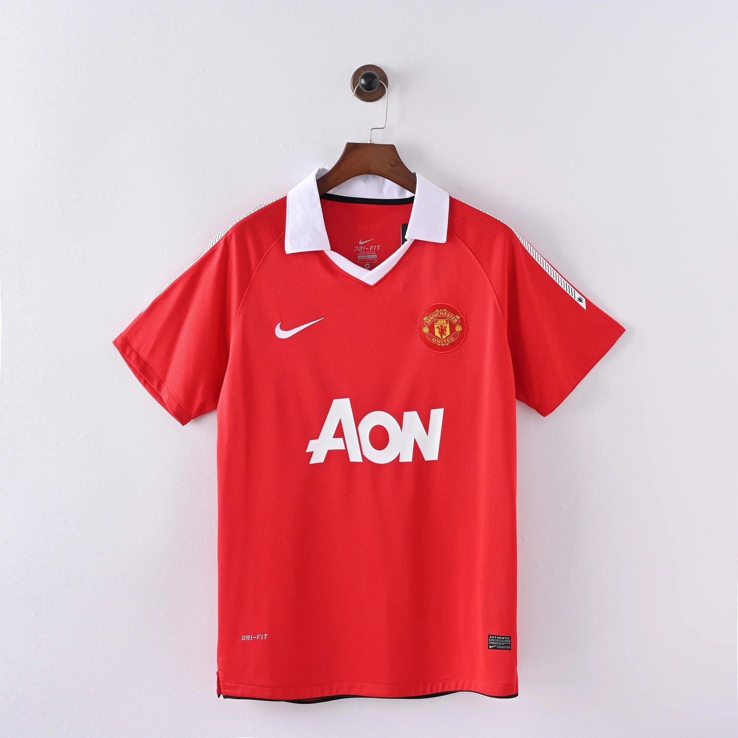 2010/2011 Retro Manchester United Home Football Shirt