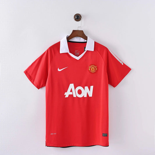 2010/2011 Retro Manchester United Home Football Shirt