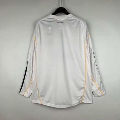 2009/2010 Retro Long Sleeve Real Madrid Home Football Shirt