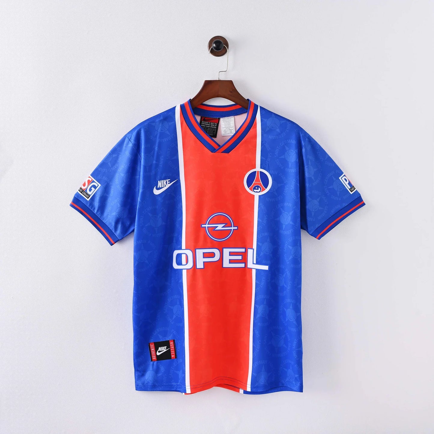 1995/1996 Retro Psg Paris Saint-Germain Home Football Shirt