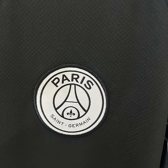 2024/2025 Psg Paris Saint-Germain Fourth Away Black Football Shirt