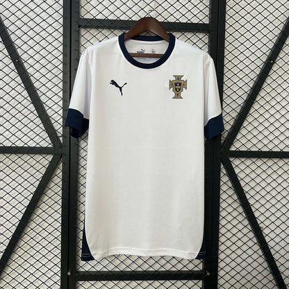 2025 Portugal Training Wear White Football Shirt